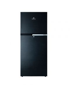 Dawlance Chrome Freezer-on-Top Refrigerator 15 cu ft Hairline Black (9191-WB) - On Installments - IS-0247