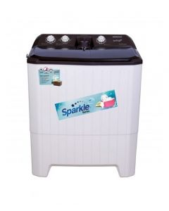 Homage Sparkle Top Load Semi Automatic Washing Machine Ivory Brown 11Kg (HW-49112P) - On Installments - IS-0247