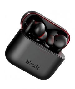 A4tech Bloody M90 TWS ANC Gaming Earphones Black/Red - On Installments - IS-0249