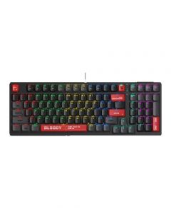 A4tech Bloody S98 Red Switch Mechanical Keyboard Black - On Installments - IS-0249