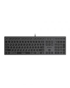 A4tech FX60 Scissor Switch Keyboard Black - On Installments - IS-0249