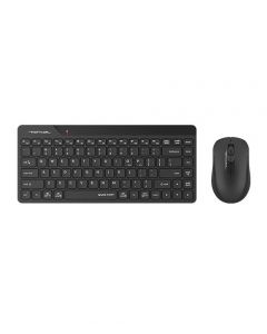 A4tech Fstyler 2.4G Wireless Combo Desktop (FG2200 Air)-Black - On Installments - IS-0249