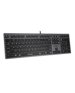 A4Tech Fstyler Scissor Switch Keyboard (FX50)-Grey - On Installments - IS-0249