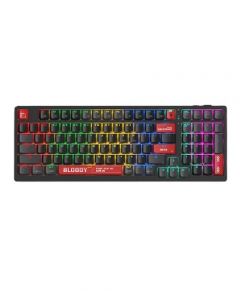 A4Tech Bloody Dual-Core Wireless Mechanical Keyboard (WS98)-Sports Red - On Installments - IS-0249