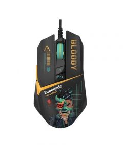 A4Tech Bloody ES8 Esports Gaming Mouse-Stone Black - On Installments - IS-0249