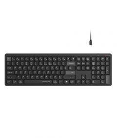 A4Tech Bloody Bluetooth and Wireless Rechargeable Keyboard (FBX55C)-Black - On Installments - IS-0249