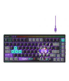 A4Tech Bloody Alpha Optical Switch Mechanical Keyboard Cypher Ghost (AT75)	 - On Installments - IS-0249