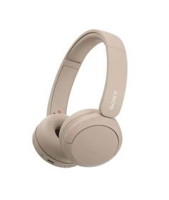 Sony Wireless Bluetooth On-Ear Headphone Beige (WH-CH520) - On Installments - IS-0213
