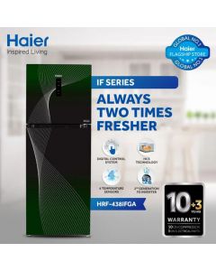 Haier Refrigerator 18 CFT ? HRF-438IFGA | Inverter Technology | On Installment--UM