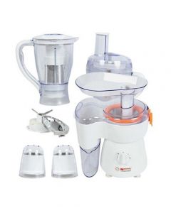 National Gold 9-in-1 Food Processor White (NG-2135) - On Installments - IS-0258