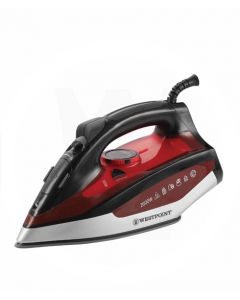 Westpoint Deluxe Steam Iron Black/Red (WF-2063) - On Installments - IS-0253