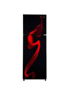 PEL Ultra InverterOn Glass Door Freezer-On-Top Refrigerator 14 Cu Ft Red Blaze (PRUINVO GD-22260) - On Installments - IS-0251