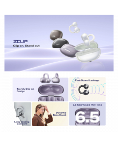 INFINIX ZCLIP NOISE CANCELLATION EARBUDS White XE04 | One Year Brand Warranty | Infinix AIOT Official Store 