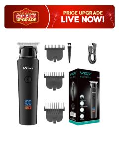 VGR Professional Electric Hair Trimmer For Men (V-937) - On Installments - IS-0255