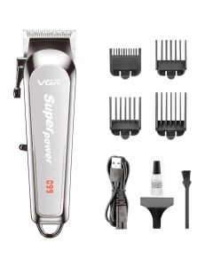 VGR Cordless Hair Clippers Beard Trimmer For Men - (V-060) - On Installments - IS-0255