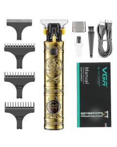 VGR Professional Metal Body cordless Hair Clipper - (V-097) - On Installments - IS-0255