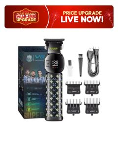 VGR LED Display Hair Trimmer (V-185) - On Installments - IS-0255