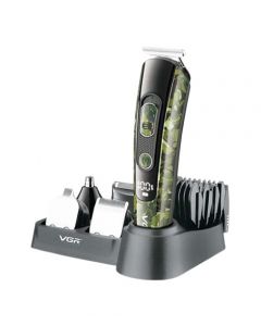 VGR Professional 5 in 1 Hair Clipper Trimmer Grooming Kit (V-102) - On Installments - IS-0255