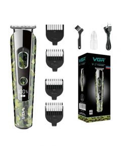 VGR Professional Camouflage Hair Trimmer For Men (V-271) - On Installments - IS-0255