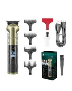 VGR Professional Hair Trimmer With Digital Display - (V-296) - On Installments - IS-0255
