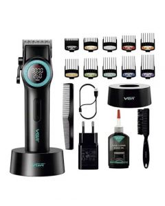 VGR 9000 RPM High Power Hair Clipper Black - (V-001) - On Installments - IS-0255