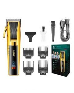 VGR Professional Hair Trimmer Gold - (V-177) - On Installments - IS-0255