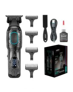 VGR 7000 RPM Professional Hair Trimmer Black - (V-254) - On Installments - IS-0255
