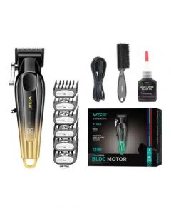 VGR 7000 RPM Bldc Motor With Metal Body Premium Gromming Kit - (V-662)-Yellow - On Installments - IS-0255