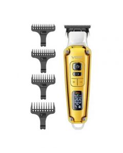 VGR Professional Hair Trimmer With Digital Display Gold - (V-931) - On Installments - IS-0255