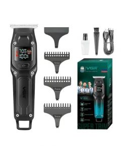 VGR Professional Premium Hair Trimmer Black - (V-964) - On Installments - IS-0255