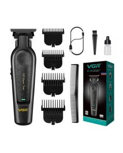 VGR Professional Hair Trimmer Black - (V-995) - On Installments - IS-0255