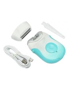 VGR 2 In 1 Professional Cordless Epilator - (V-727)-Blue - On Installments - IS-0255