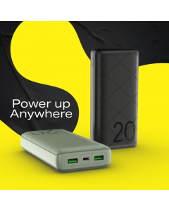 INFINIX XPOWER 20 GO POWERBANK 20000 mAh Black XP20 | One Year Brand Warranty | Infinix AIOT Official Store