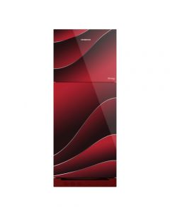 Kenwood Persona Series Freezer On Top Refrigerator 13 Cu Ft Maroon (KRF-24457/320-GD) - On Installments - IS-0251
