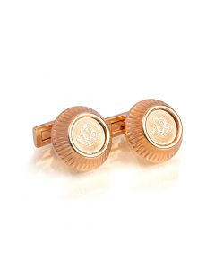 VRS Cufflinks For Men, Rose Gold, C-01, 251105