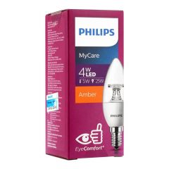 Philips Mycare LED 4W, Amber, E14, by Naheed on Installments