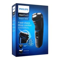 Philips Aqua Touch 3000 5D ivot & Flex Head Cordless Shaver, S3122/55, by Naheed on Installments