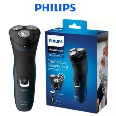 PHILIPS AQUA TOUCH SHAVER SRIES 1000, WET OR DRY ELECTRIC SHAVER - S1121 