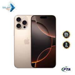 iPhone 16 Pro Max 256 GB Official PTA Approved 2 Year Official Warranty + Shield (Coverage in Network Countries) on Installment