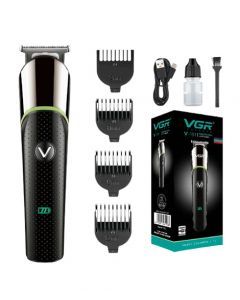 VGR Professional Beard and Hair Trimmer Kit For Men (V-191) - ISPK-0077