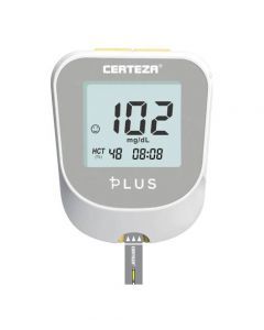 Certeza Plus Blood Glucose Monitor-White - ISPK-0090