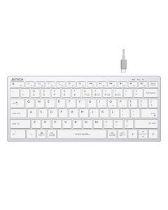 A4Tech Wireless & Bluetooth Keyboard (FBX51C)-White - On Installments - IS-0095