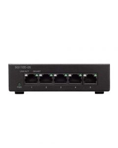 Cisco 5-Port Desktop Unmanaged Network Switch (SG110D-05-EU) - On Installments - IS-0136