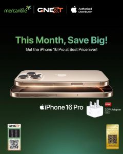 Iphone 16 Pro 128Gb Natural Official Store Pta Approved With Warranty With Free 20v Charger_On Intallment_by Official Apple Store