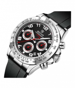 Benyar Chronograph Edition Men's Watch Black (BY-1266) - On Installments - IS-0141