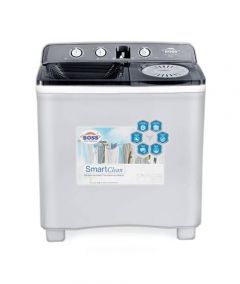 Boss Steel Spinner Twin Tub Washing Machine (KE-14000-BS-S) - On Installments - IS-0033