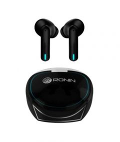 Ronin ENC Wireless Earbuds Black (R-520) - On Installments - IS-0108