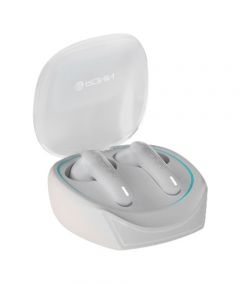 Ronin ENC Wireless Earbuds (R-520)-White - On Installments - IS-0108