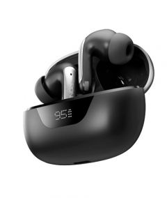 Ronin Digital Display Earbuds (R-7010)-Silver - On Installments - IS-0108