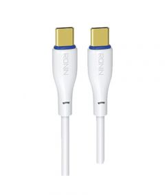 Ronin Type C To Type C Cable White (R-2005) - ISPK-0108